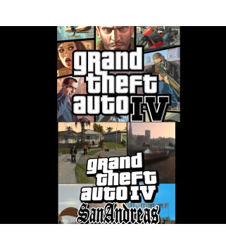 Grand Theft Auto IV Complete Edition + Grand Theft Auto: San Andreas Gift Steam Key GLOBAL